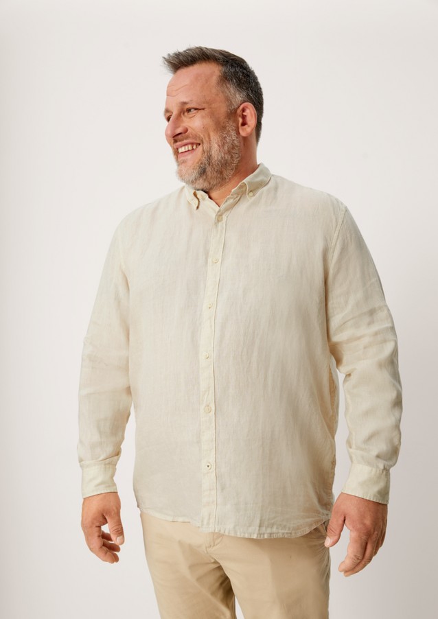 Hommes Big Sizes | Regular : chemise en lin - PE07720