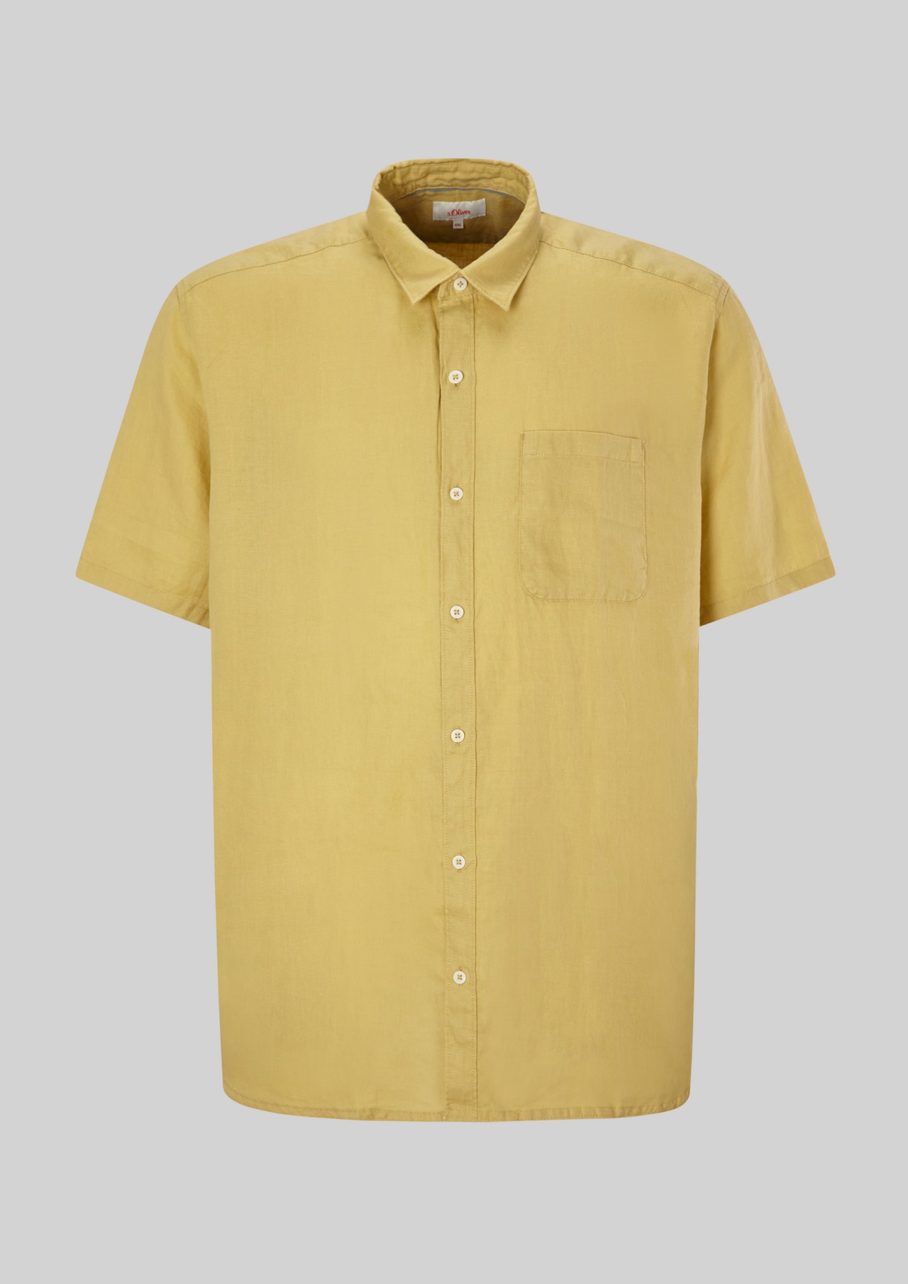 Hommes Big Sizes | Regular : chemise à manches courtes en lin - AG29539