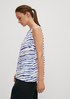 Viscose top with an all-over print from comma