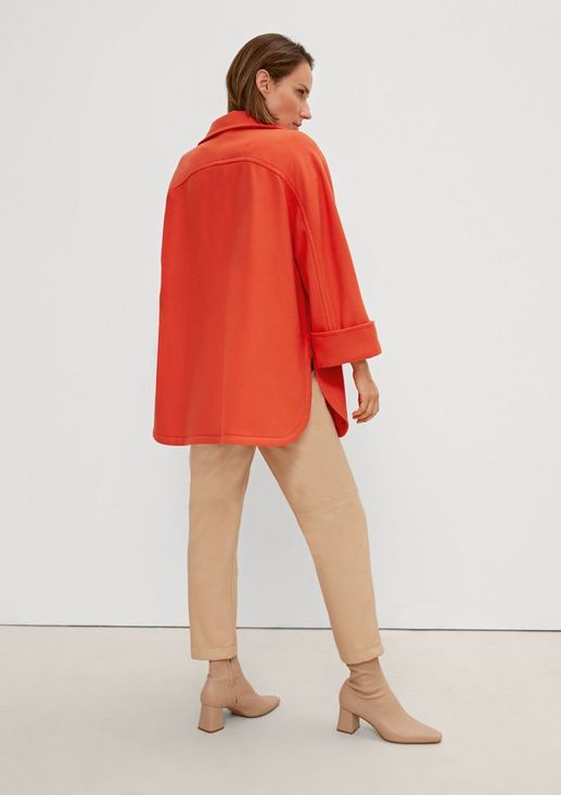 Cape-style coat from comma