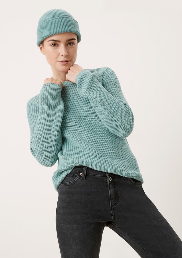 Women Jumpers & sweatshirts | Knit jumper with a crew neck - IR76343
