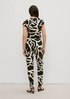 Jumpsuit in a wrap-over look from comma