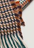 Scarf with herringbone pattern from comma