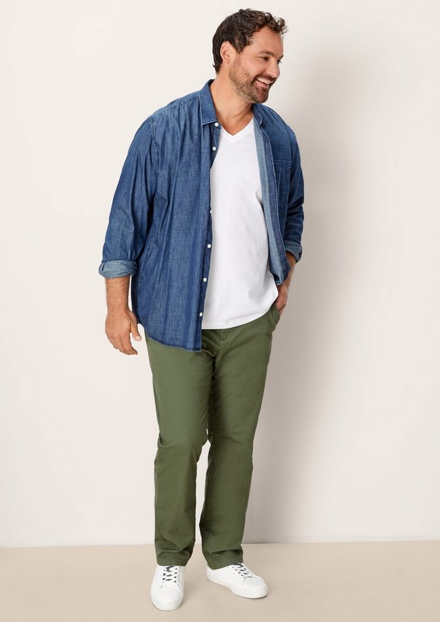 Men Big Sizes | Relaxed: cotton twill chinos - MP68254