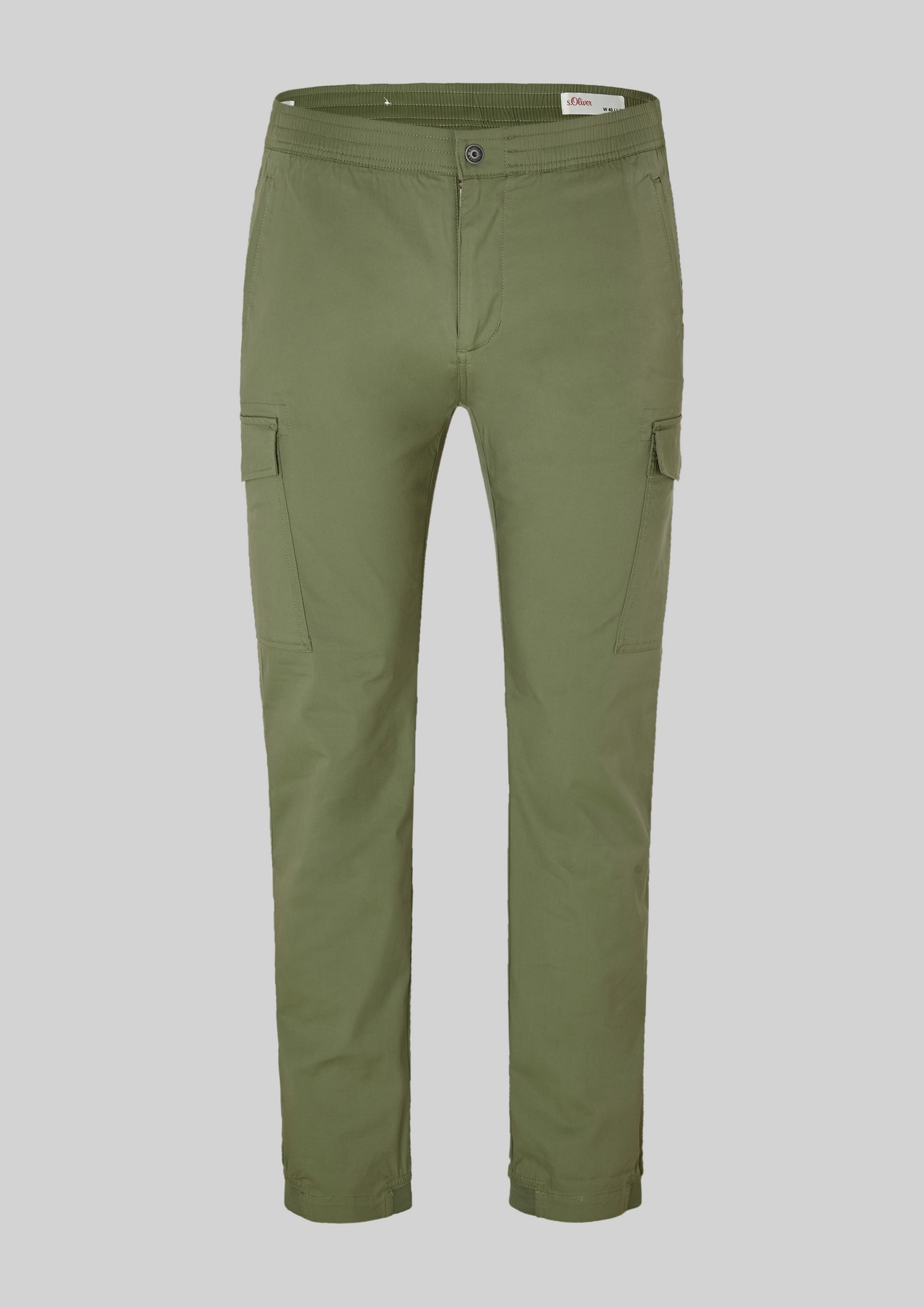 Men Big Sizes | Relaxed: Cargo trousers with an elasticated waistband - KU13730