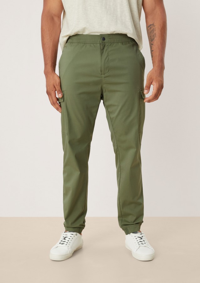 Men Big Sizes | Relaxed: Cargo trousers with an elasticated waistband - KU13730