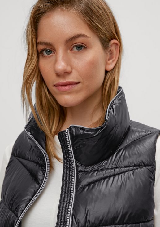 Lightweight quilted body warmer from comma