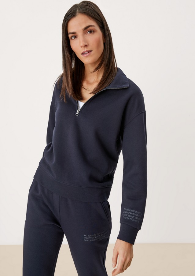 Damen Pullover & Sweatshirts | Sweatshirt mit Schriftzug - LT10860