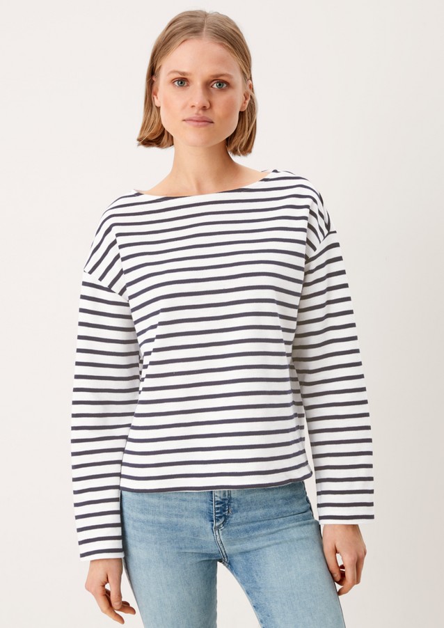 Damen Shirts & Tops | Langarmshirt aus Baumwolle - SZ95555