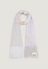 Lightweight scarf with linen from comma