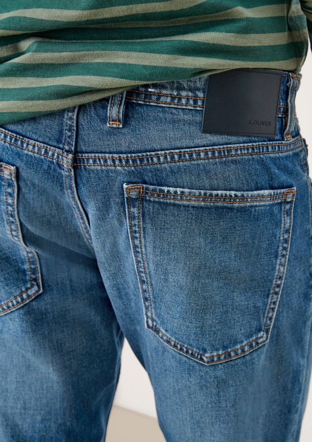 Men Jeans | Regular: jeans with distressed details - BR33859