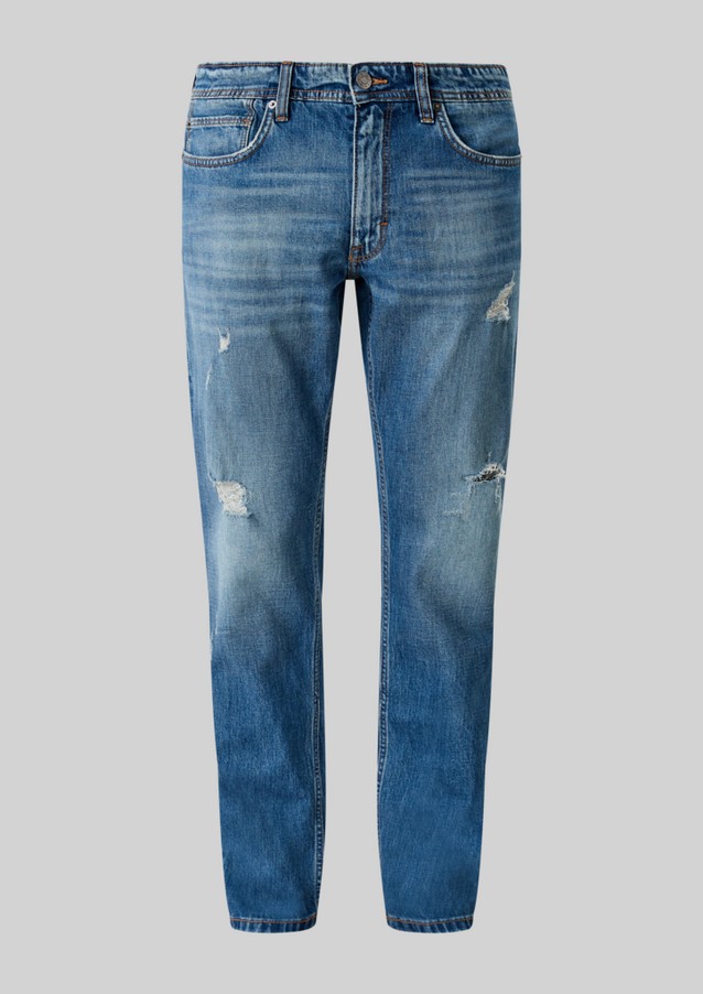 Hommes Jeans | Regular : jean aux effets destroy - HZ25982