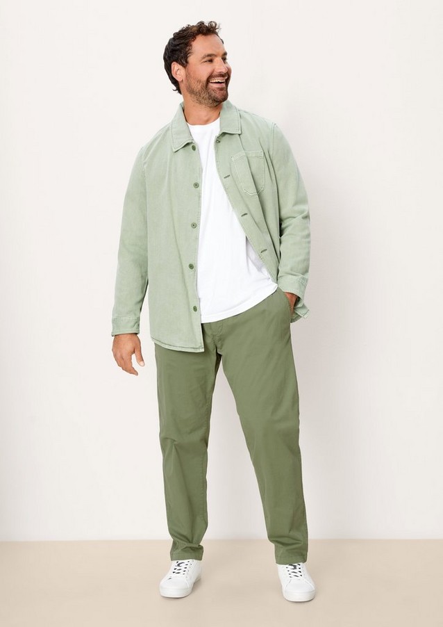 Men Big Sizes | Relaxed: twill trousers - EO90708