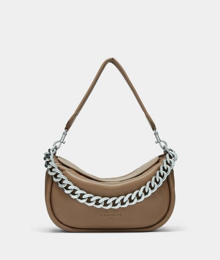 Soft hobo bag with chain detail from liebeskind