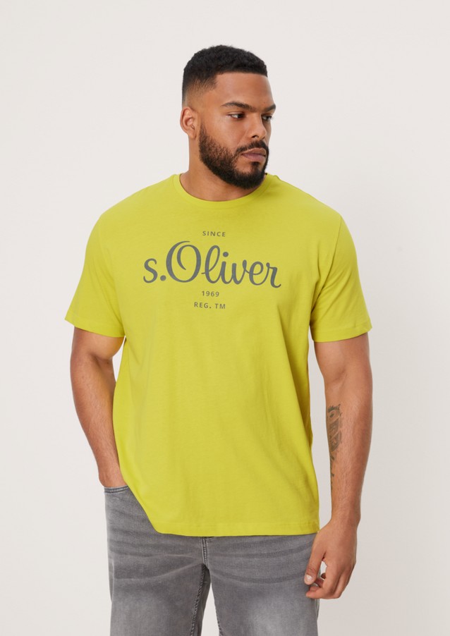 Hommes Big Sizes | T-shirt en jersey orné d’un logo - XQ55296