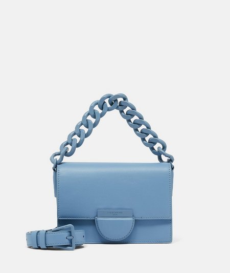 Small handbag with a chain strap from liebeskind