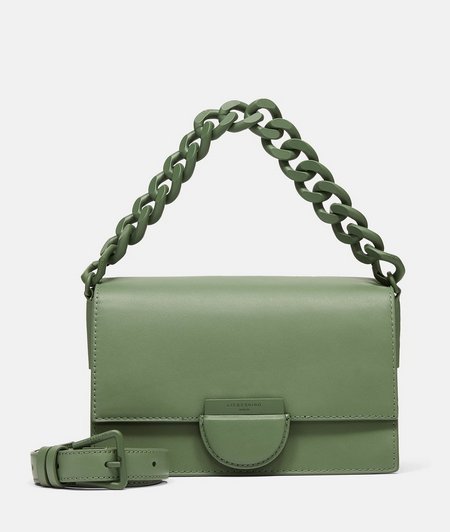 Compact bag with a chain strap from liebeskind