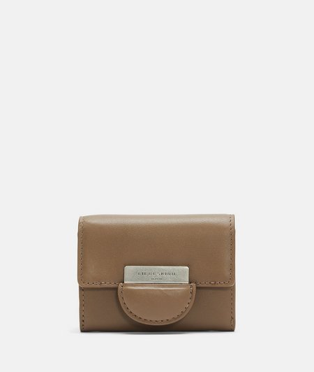Compact leather purse from liebeskind