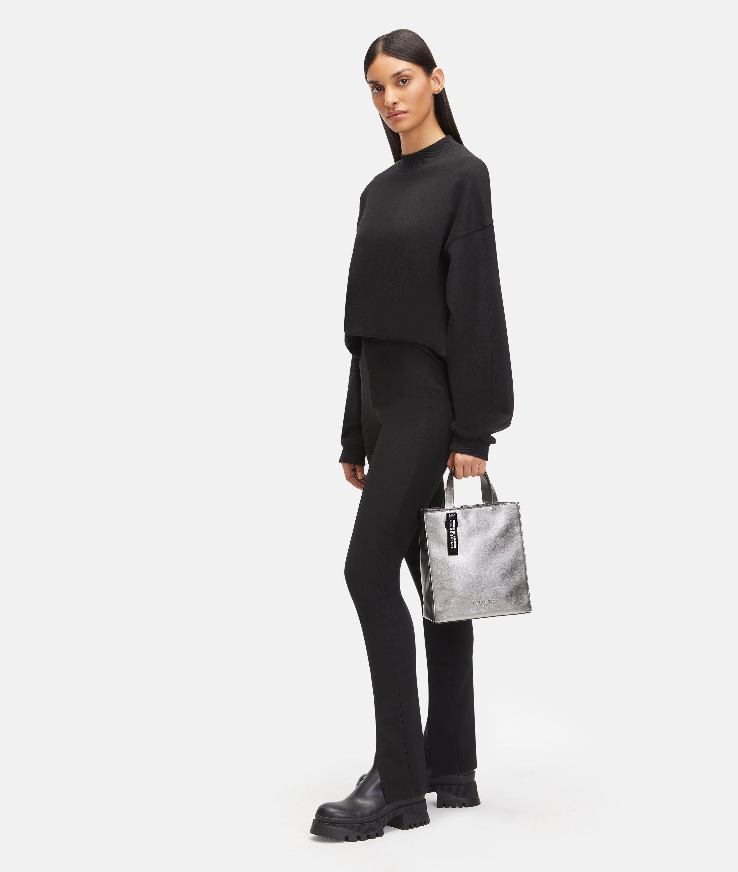 Metallic Paper Bag Tote S
