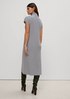 Knit dress with a high neckline from comma