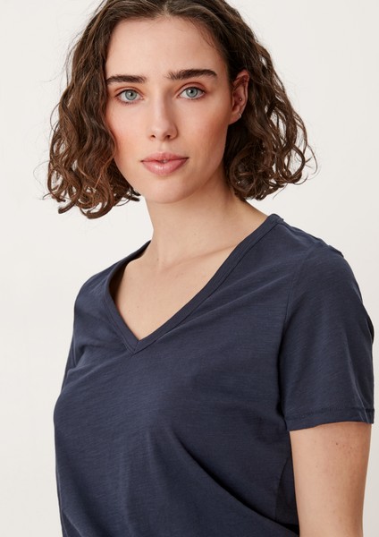 Damen Shirts & Tops | T-Shirt mit Flammgarnstruktur - UG55138