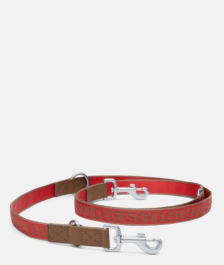 Dog lead with logo lettering from liebeskind