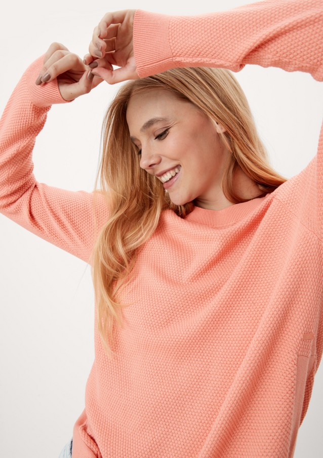 Damen Pullover & Sweatshirts | Pullover aus Viskosemix - KI52341