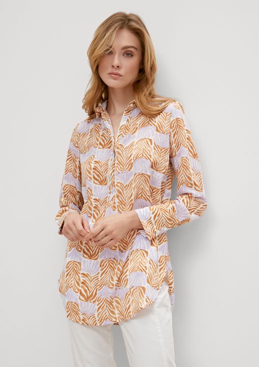 Flowing patterned blouse from comma