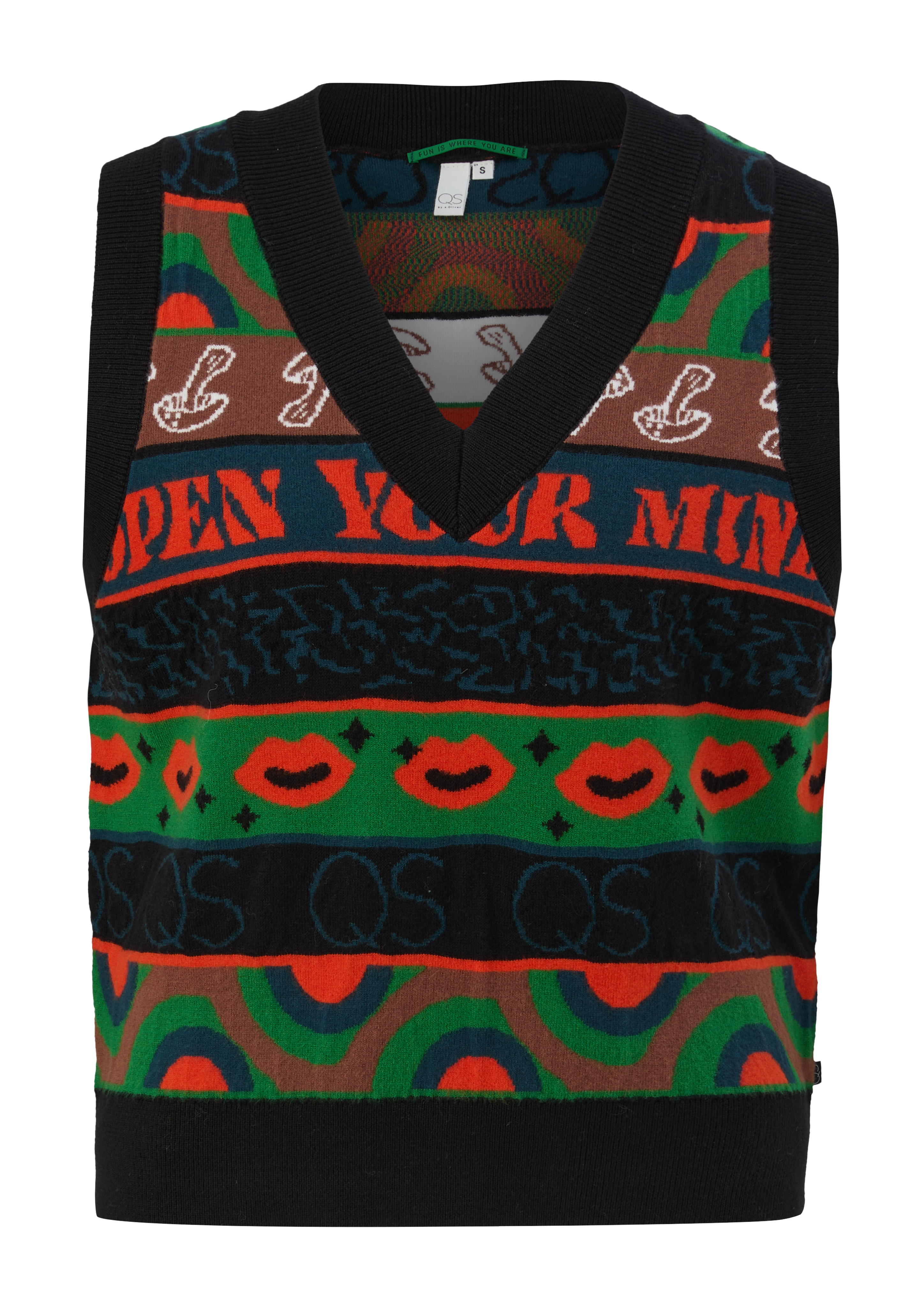 Knitted vest
