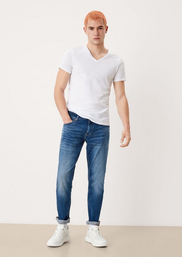 Hommes Jeans | Regular : jean délavé - QG12973