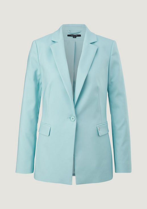 Blazer with a lapel collar from comma
