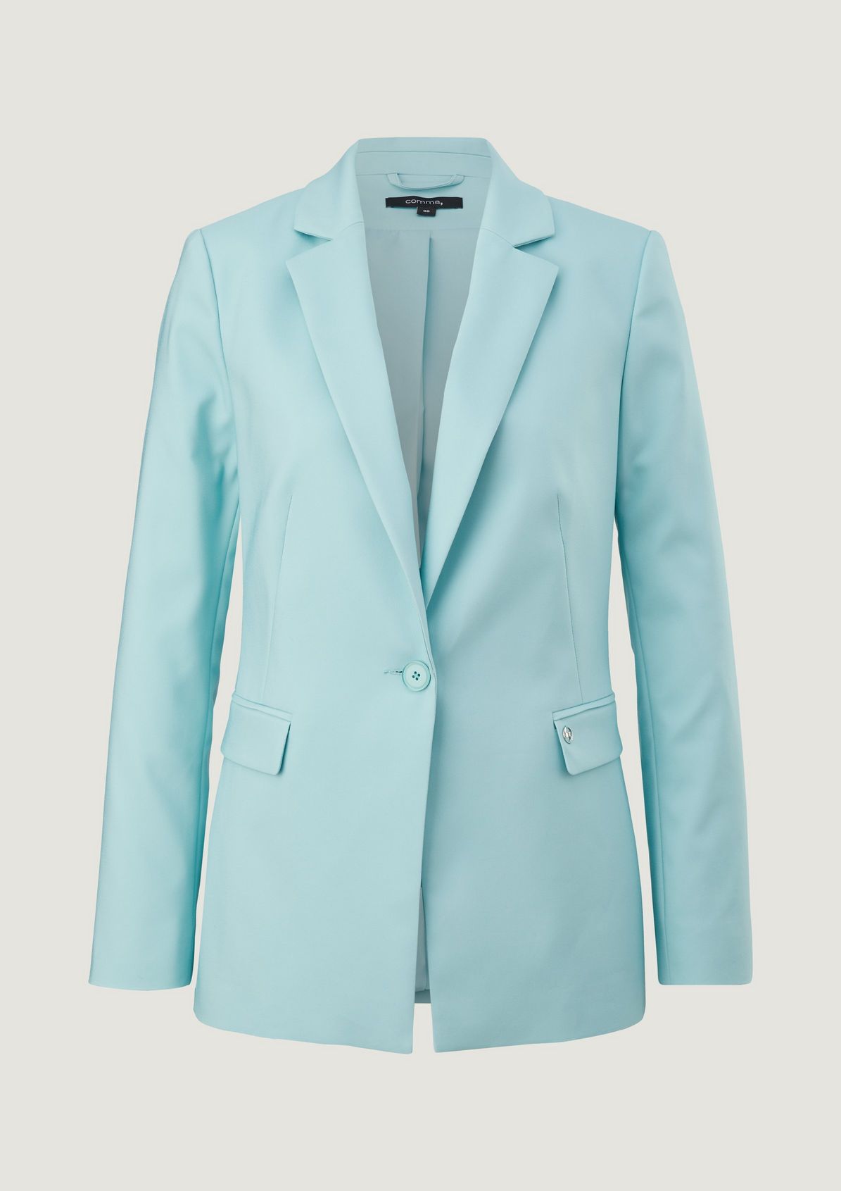 Blazer with a lapel collar from comma