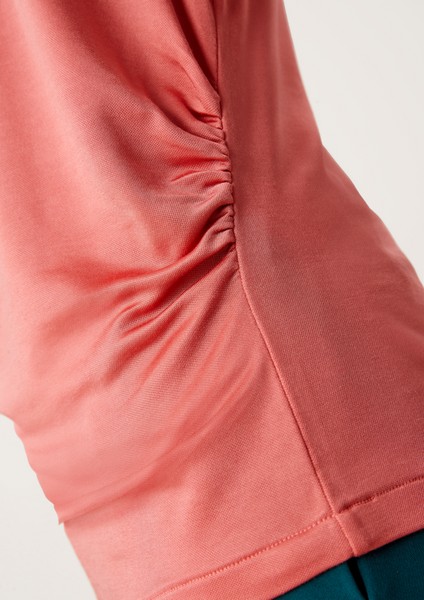 Femmes Shirts & tops | Top en viscose orné de plis décoratifs - HC54499