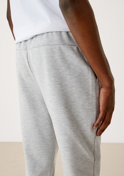 Men Trousers | Melange tracksuit bottoms - NV50924
