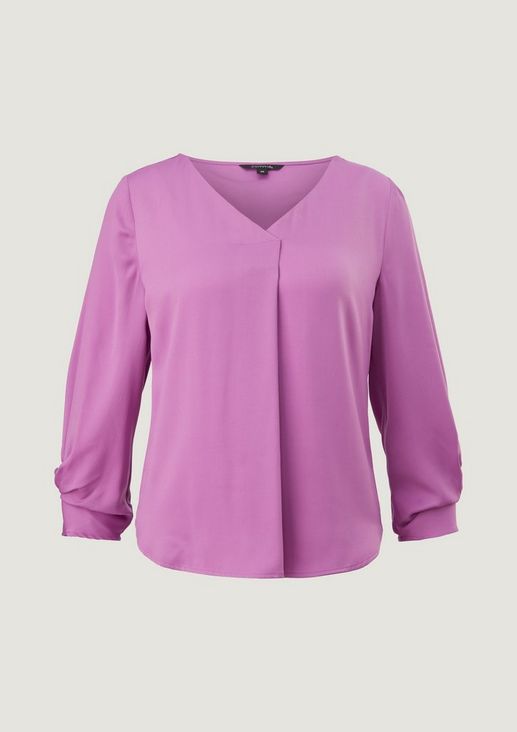 Blouse with knotted details from comma