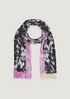Patterned woven scarf from comma