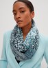 Snood with an all-over print from comma