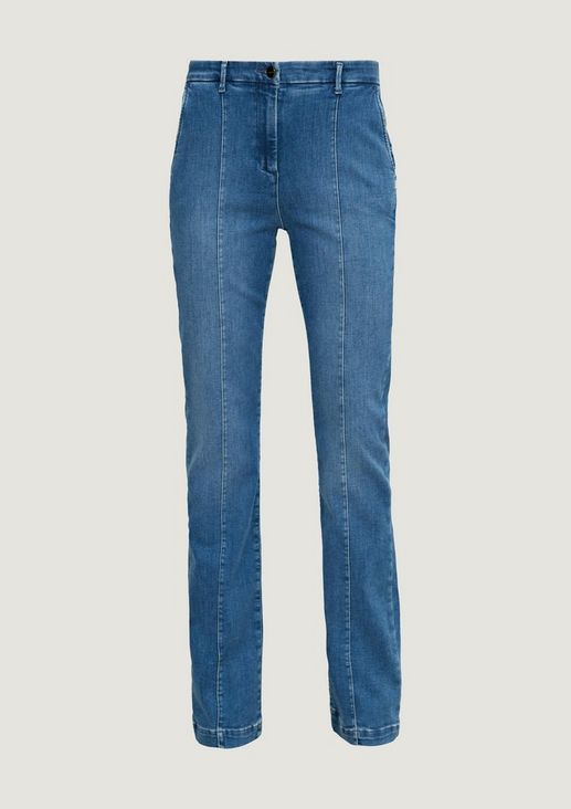 Slim fit: flared jeans from comma