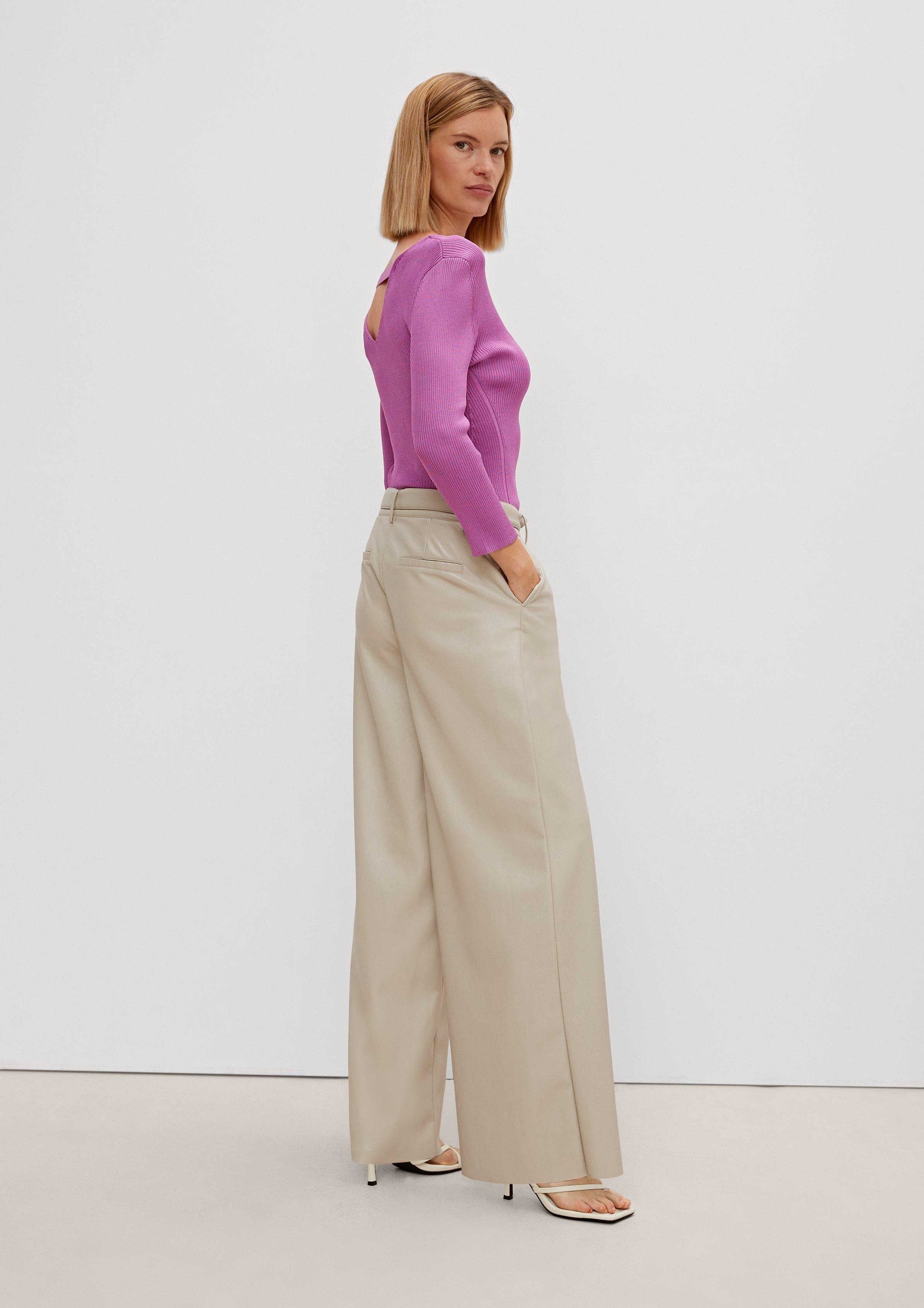 Kunstleder-Hose