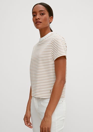 Striped jersey T-shirt from comma