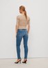 Regular: Jeans mit Sattelbund 