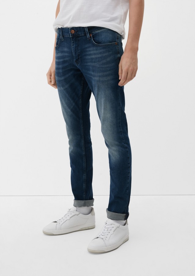 Men Rick: jeans with a vintage wash - ocean blue | www.soliver.eu