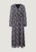 Patterned chiffon dress from comma