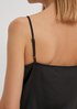 Satin top with adjustable straps from comma