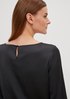 Satin blouse with embroidery from comma