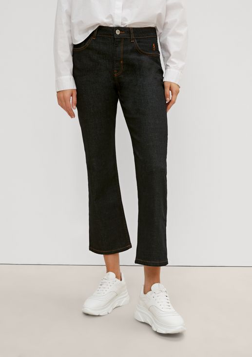 Regular fit: flared leg jeans from comma