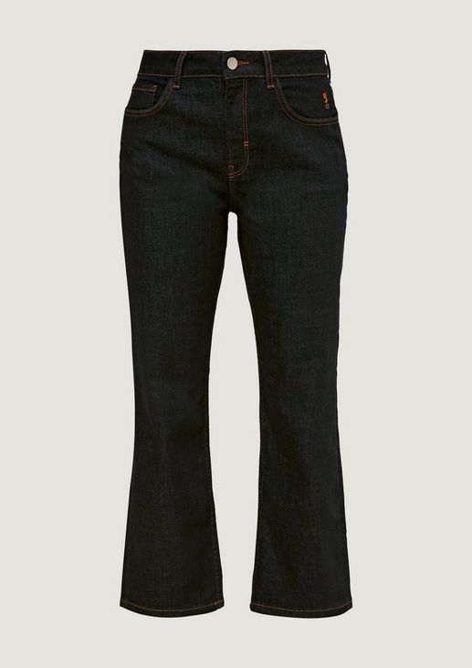 Regular fit: flared leg jeans from comma