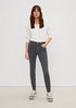 Skinny fit: jeans with zips at the leg hems from comma