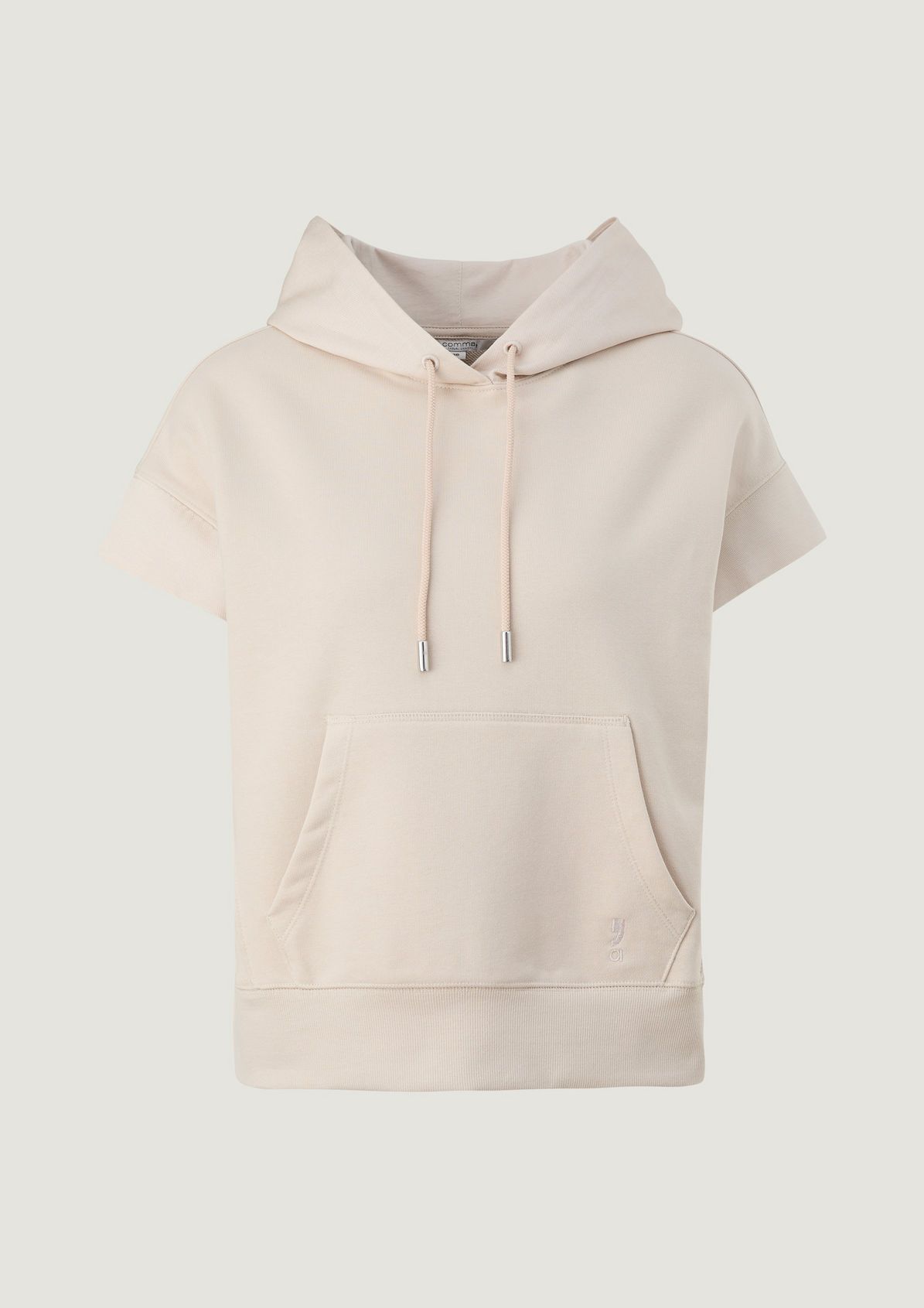 Sweatshirt with short sleeves from comma