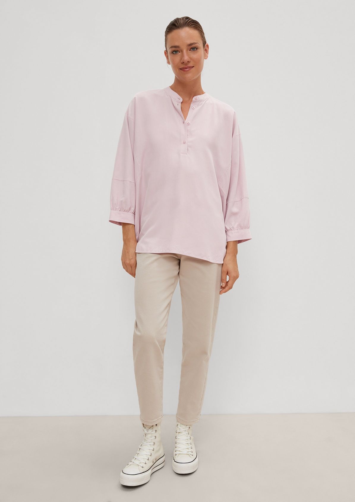 Long blouse with 3/4-length sleeves from comma